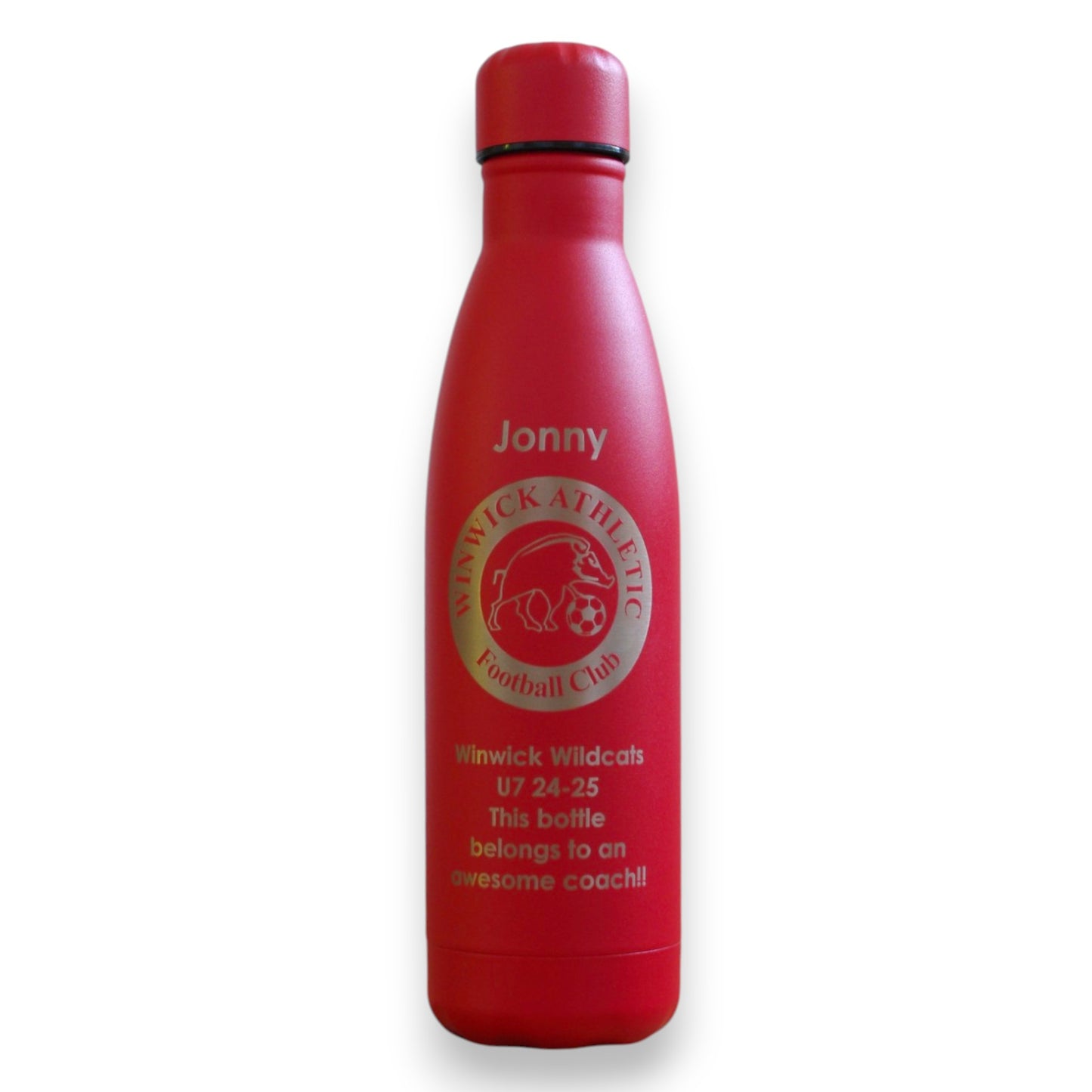 Coach thank you insulated bottle